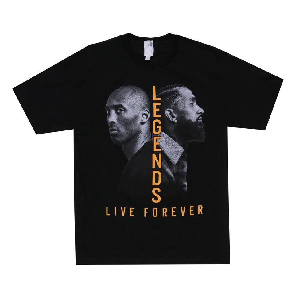 KOBE & NIPSEY HUSSLE LEGENDS T SHIRT